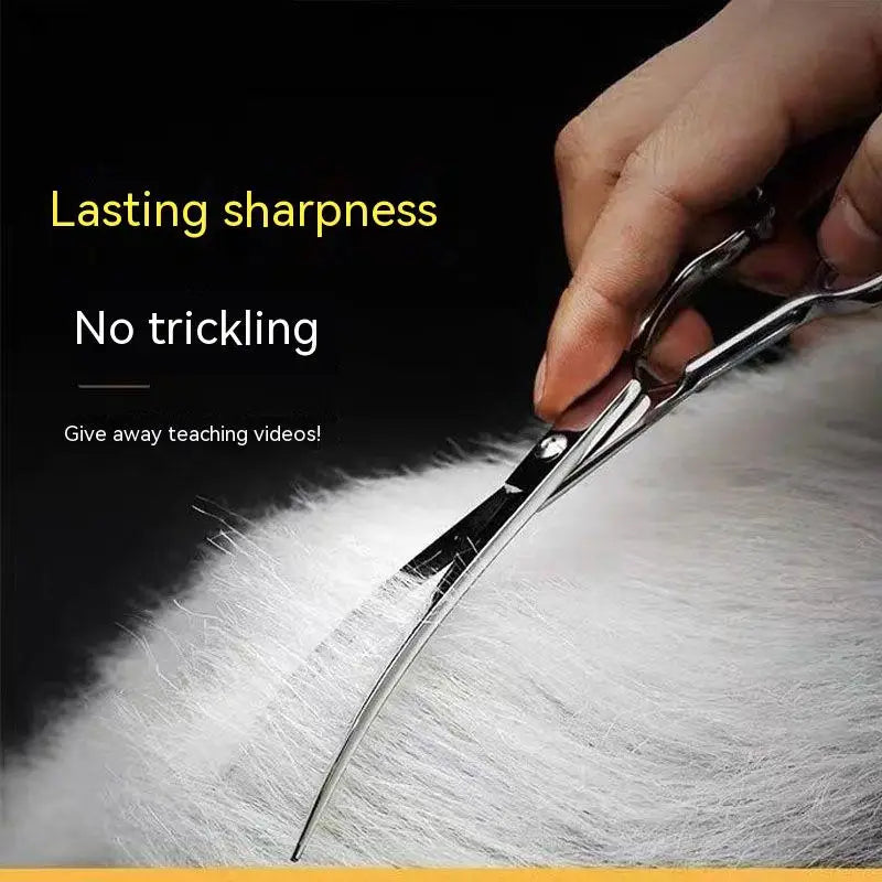 Professional Pet Grooming Scissors Set – Dog & Cat Haircutting Tools