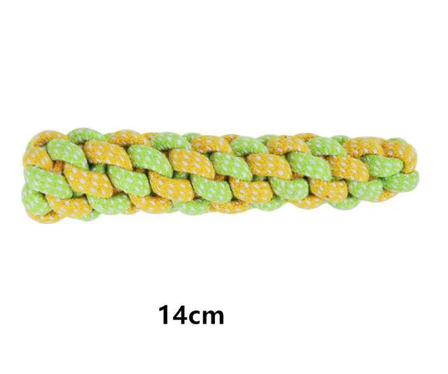 Interactive cotton rope dog toys, Chew & Tug set for small to large dogs.
