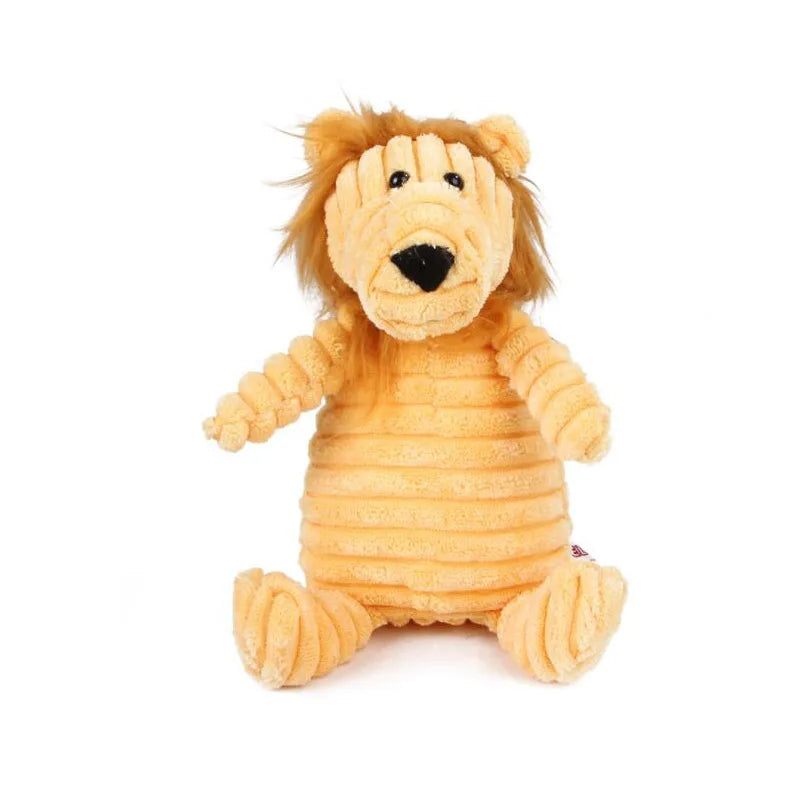 Squeaky Dog & Cat toys - Bite resistant animal design (Multiple Styles)