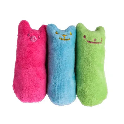 Catnip plush chew toy - Soft, Interactive cat toy for Kittens & Cats