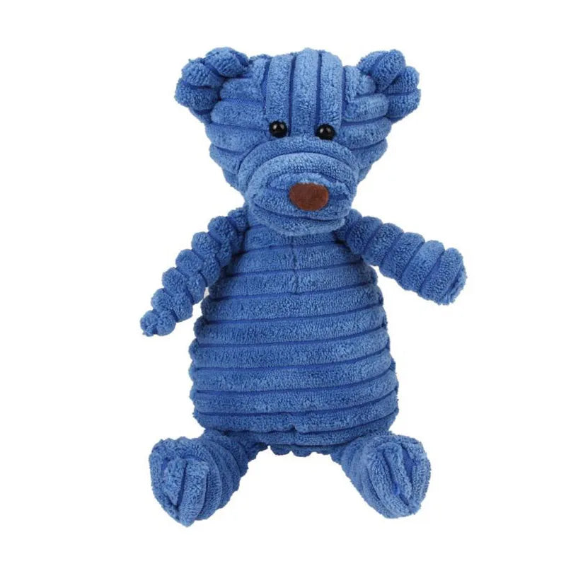 Squeaky Dog & Cat toys - Bite resistant animal design (Multiple Styles)