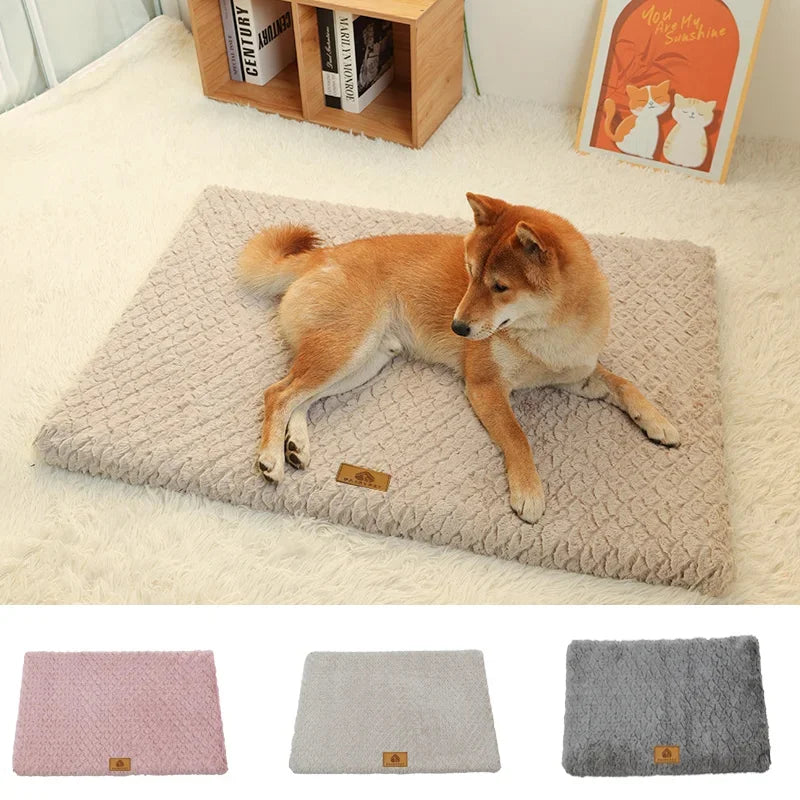 Orthopadic Memory foam Pet bed, waterproof, Washable Faux fur cover for Dogs & Cats