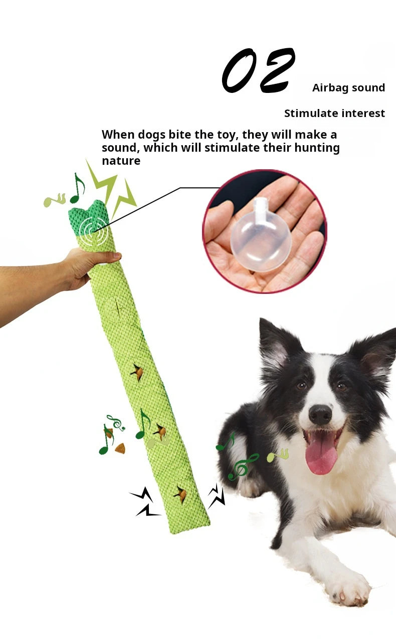 Dog puzzle feeder toy - Squeaky & Indestructible.