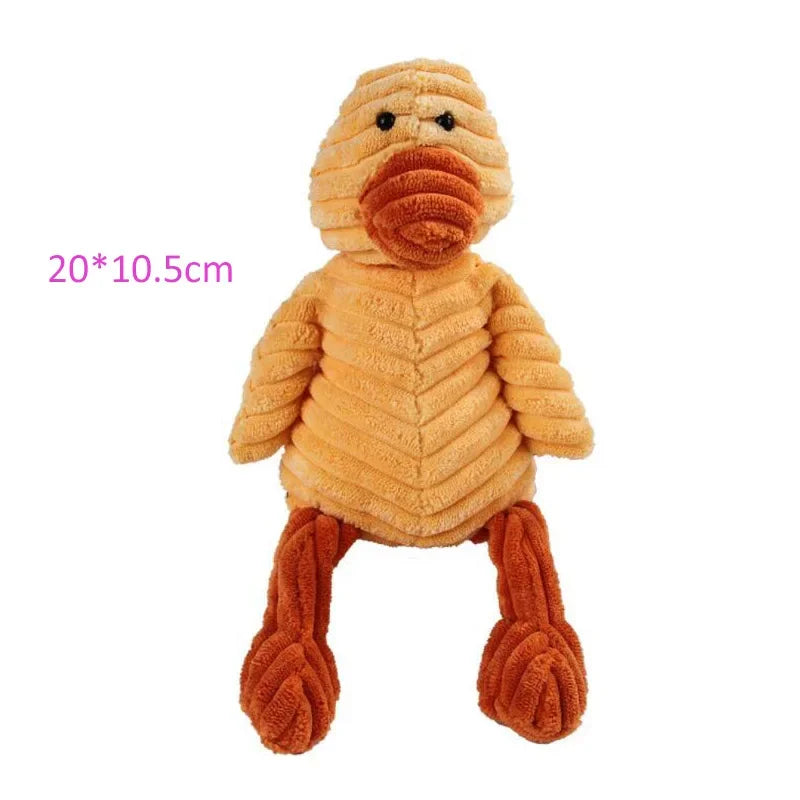 Squeaky Dog & Cat toys - Bite resistant animal design (Multiple Styles)