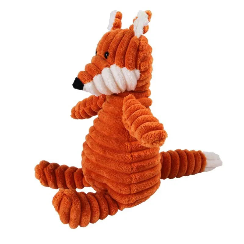 Squeaky Dog & Cat toys - Bite resistant animal design (Multiple Styles)