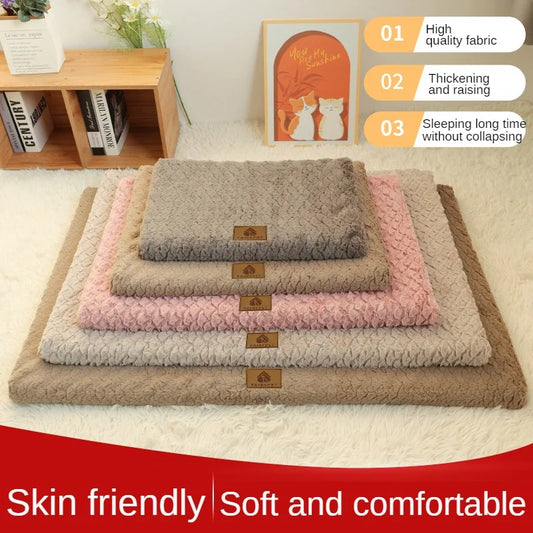 Orthopadic Memory foam Pet bed, waterproof, Washable Faux fur cover for Dogs & Cats